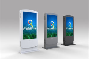 MECO 75" Outdoor Interactive Digital Signage Display Totem