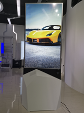 MESO 55 Indoor thin dual sided Interactive OLED Digital Signage Display Totem