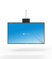 MEXE 55" Dual View Indoor Thin Digital OLED Ceiling Hanging Display