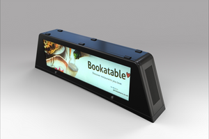 MEAD 2 LED Taxi Rooftop Digital Signage Display